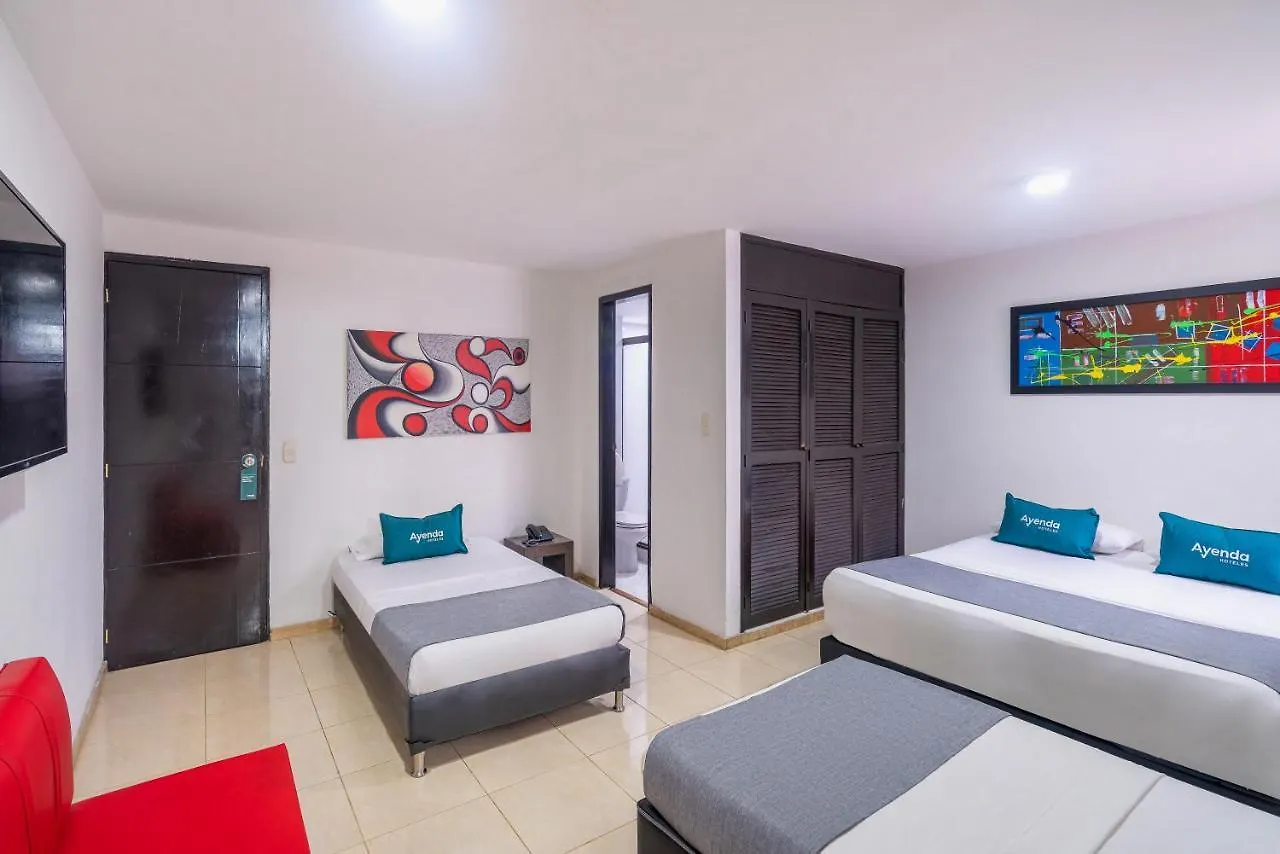 Hotel Casa Blanca Laureles Medellín 3*,